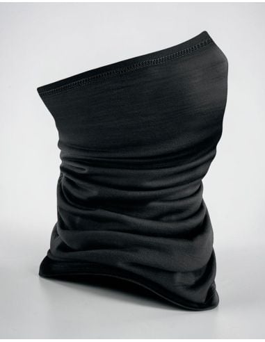 Schlauchschal - Merino - Schwarz - @ No Borders