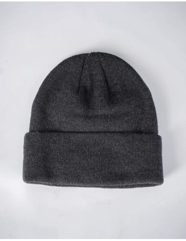 Lonsdale - Wintermütze - Cuff Rubber Badge - Dark Grey - @ No Borders