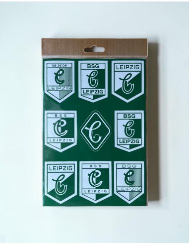 BSG Chemie Leipzig - Stickerset - Wappen - @ No Borders
