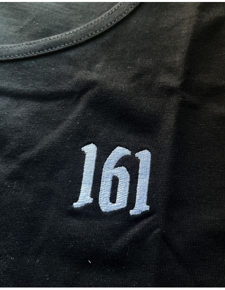 161 - No Borders - Tank Top - Black