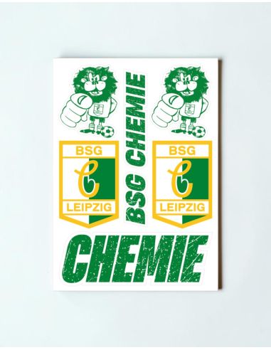 BSG Chemie Leipzig - Stickerset - Löwe - @ No Borders