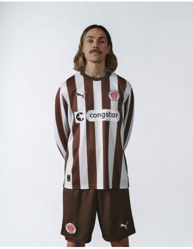 St. Pauli - Jersey - Home 2025-26 - Puma - Longsleeve - @ No Borders