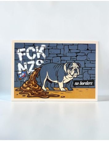 Fight Nazis Everywhere - Sticker - @ No Borders