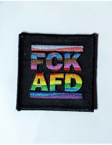 FCK AFD - Pride - Patch - @ No Borders