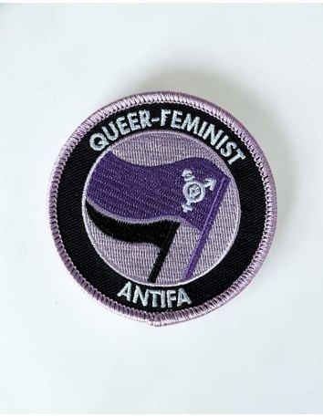 Anti Fascist Action - True Rebel - Keychain - @ No Borders