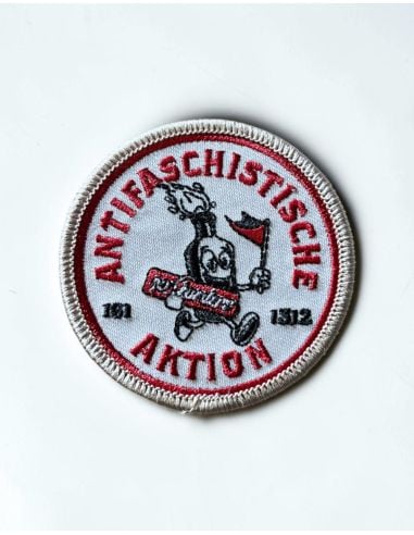 Antifa Molli - Patch - @ No Borders