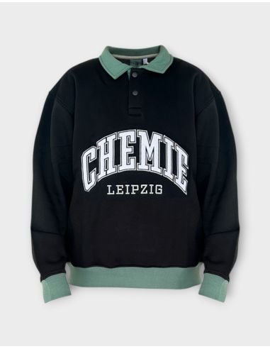 BSG Chemie Leipzig - Sweater - Rugger - Schwarz/Grün - @ No Borders
