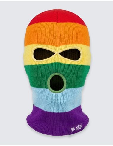 Balaclava 3-Hole - Pride/Rainbow - Mob Action - @ No Borders
