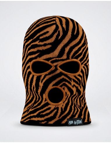 Tiger - Sturmhaube 3-Loch - Mob Action - @ No Borders