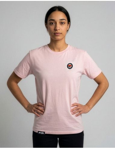 Siamo Tutti Antifascisti - Mob Action - T-Shirt - Cotton Pink - @ No Borders