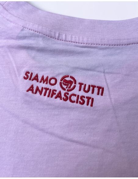 Siamo Tutti Antifascisti - Mob Action - T-Shirt - Cotton Pink