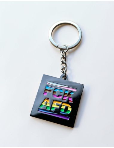 FCK AFD Pride - Key Chain - @ No Borders