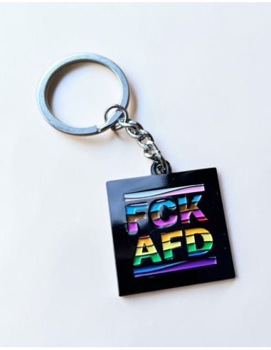 FCK AFD Pride - Schlüsselanhänger - @ No Borders