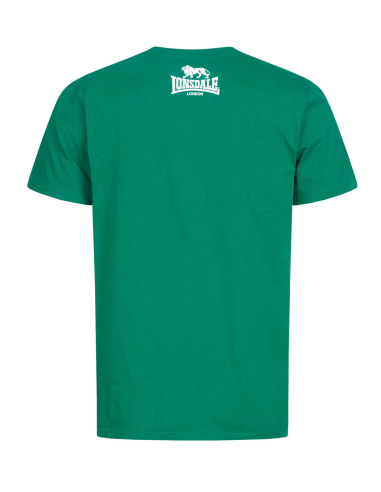 Lonsdale - T-Shirt - Logo - Bottle Green - @ No Borders