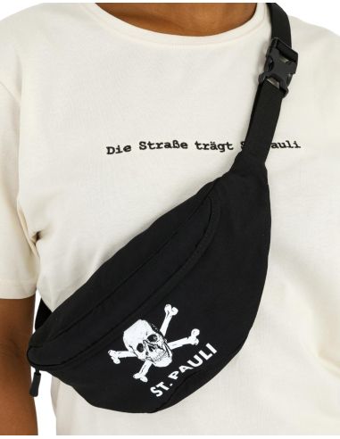 St. Pauli – Hip Bag – Skull – Black - @ No Borders