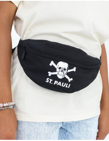 St. Pauli – Hip Bag – Skull – Black - @ No Borders