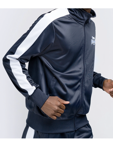 Buy Lonsdale Track Jacket Pember Navy Blue