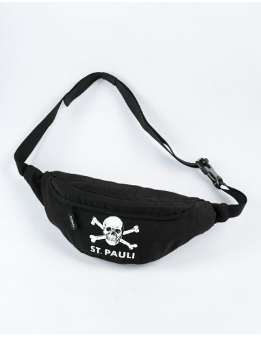 St. Pauli – Hip Bag – Skull – Black - @ No Borders