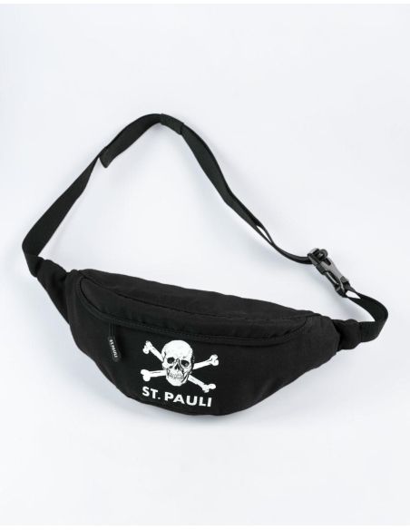 st-pauli-hipbag-skull-black-front