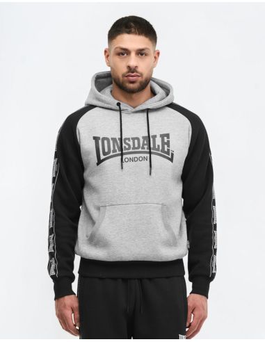 Lonsdale - Trainingsanzug - Holburn - Grey/Black - @ No Borders