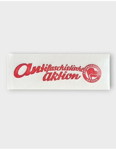 Antifaschistische Aktion 1932 - Sticker - 10 Stück - @ No Borders