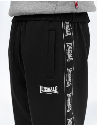Lonsdale - Sweat Pants - Holburn - Black - @ No Borders
