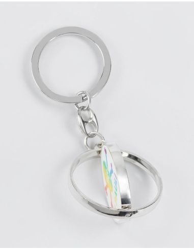 St. Pauli - Key Chain - Rainbow Skull - @ No Borders