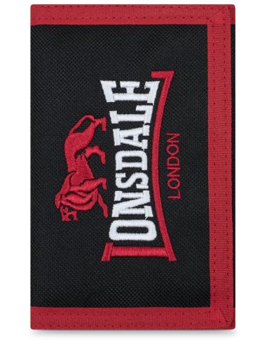 Lonsdale - Portemonnaie - Higham - Black/Red - @ No Borders
