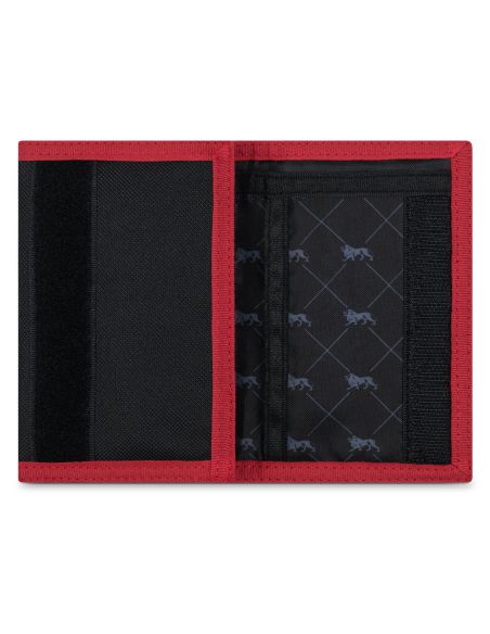 lonsdale-portemonnaie-higham-black-red-halboffen