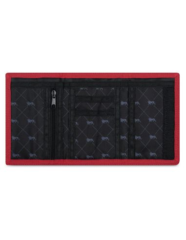 Lonsdale - Wallet - Higham - Black/Red - @ No Borders