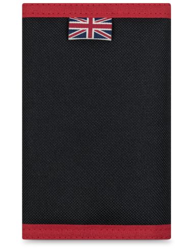 Lonsdale - Wallet - Higham - Black/Red - @ No Borders