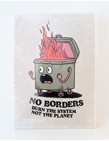 Free Lina - Mob Action - SOLI Tote Bag - Black - @ No Borders