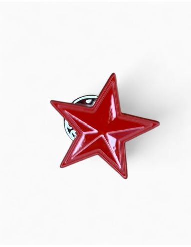 Red Star - Pin - @ No Borders