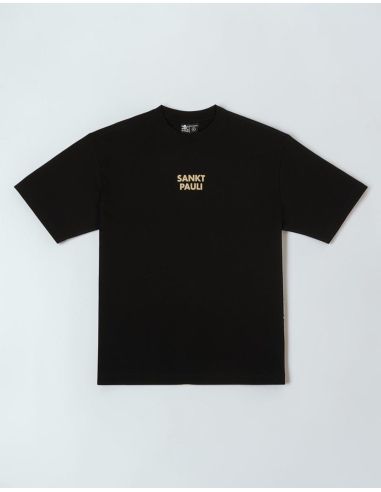 St. Pauli - T-Shirt - "Leo Sankt Pauli" - Black - @ No Borders