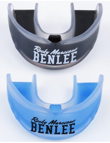 BENLEE - Mouthguard - Double-pack - REGULUS - Clear/Black - Clear/Blue - @ No Borders