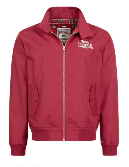 Lonsdale - Jacke - Classic Harrington - Cherry Red