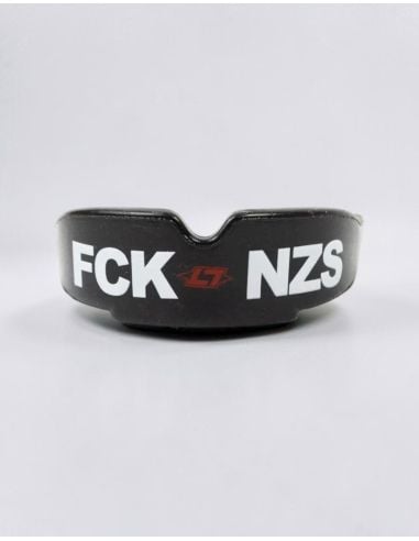 FCK NZS - Less Talk - Mouthguard - Collabo - Black/Red - @ No Borders