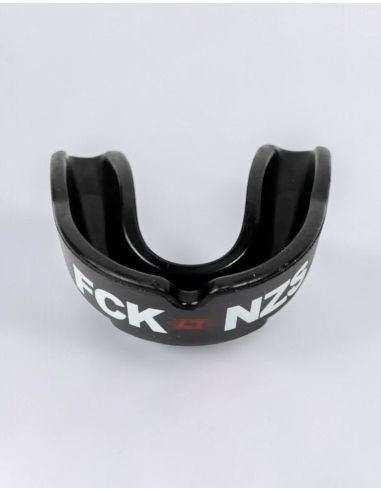 FCK NZS - Less Talk - Mouthguard - Collabo - Black/Red - @ No Borders