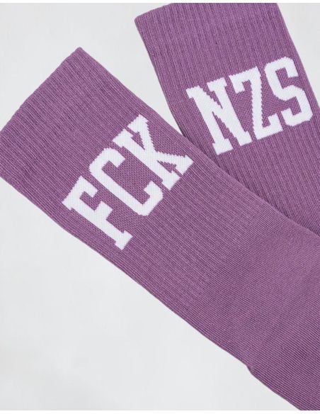 FCK NZS - Sixblox - Socks - Purple
