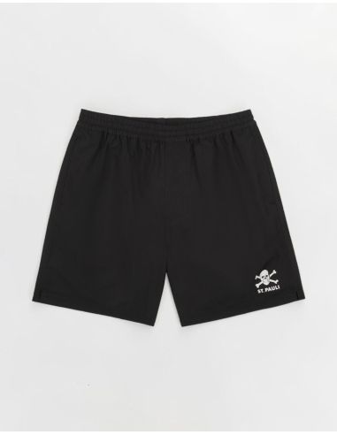 St. Pauli - Swim Shorts - Skull - Black - @ No Borders