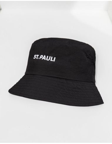 St. Pauli - Bucket Hat - Nylon - Black - @ No Borders