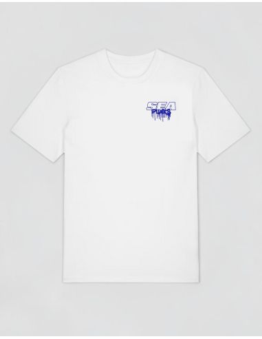 Sea Punks - T-Shirt - Love & Rage - White/Blue - @ No Borders