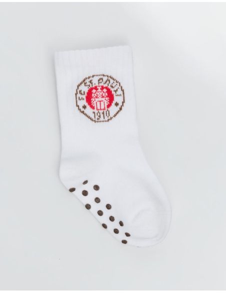 st-pauli-baby-tennis-socks-logo-white-single