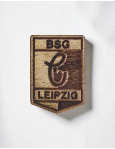 BSG Chemie Leipzig - Pin - Wood - @ No Borders