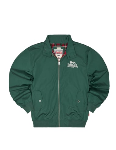 Lonsdale - Jacke - Classic Harrington - Bottle Green/Silver - @ No Borders