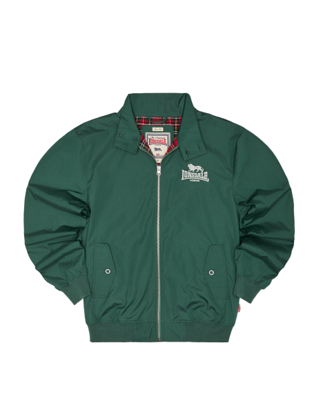 lonsdale-classic-harrigton-bottlegreen-front