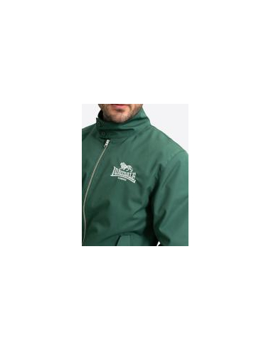 Lonsdale - Jacket - Classic Harrington - Bottle Green - @ No Borders