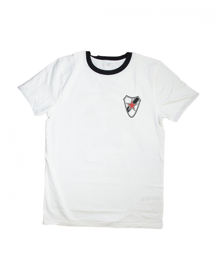Roter Stern Leipzig - T-Shirt - Cantona - White