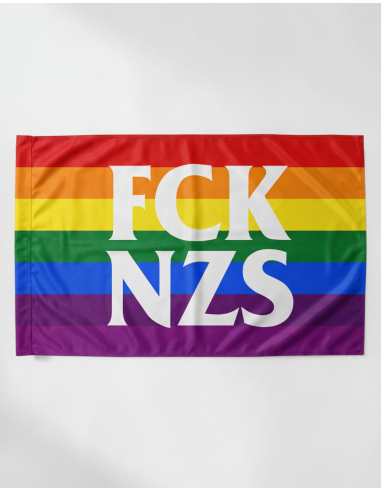 FCK NZS - Pride - Flag - @ No Borders