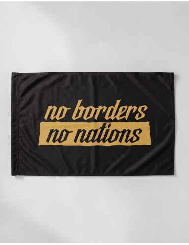 No Borders No Nations - Flag - @ No Borders
